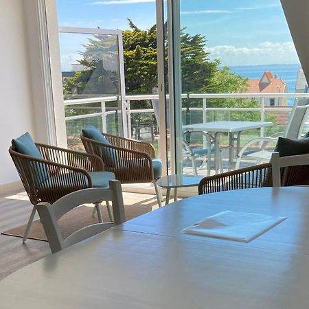 Grand Et Luxueux Appartement Lumineux 4 Pers Vue Mer Wifi Inclus Quiberon Exterior foto